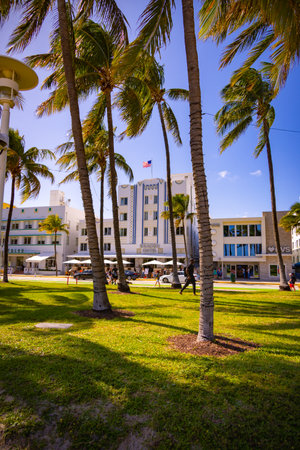 Beacon Hotel at Ocean Drive at Miami Beach - MIAMI, FLORIDA - FEBRUARY 14, 2022