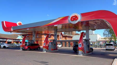 Go Gas station in the city of Belfast - BELFAST, UK - APRIL 25, 2022