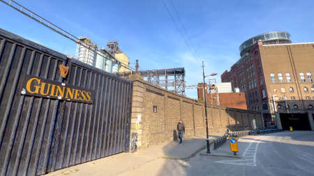 Guinness Brewery and Storehouse in Dublin - DUBLIN, IRELAND - APRIL 20, 2022