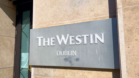 Westin Hotel Dublin City - DUBLIN, IRELAND - APRIL 20. 2022のeditorial素材