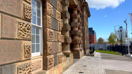 Crumlin Road Goal - the former jail in Belfast - BELFAST, UK - APRIL 25, 2022のeditorial素材