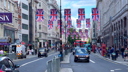 The Strand street in London - LONDON, UK - JUNE 9, 2022のeditorial素材