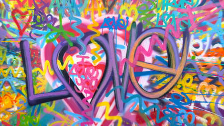 The amazing wall paintings at Wynwood Miami - MIAMI, UNITED STATES - FEBRUARY 20, 2022のeditorial素材