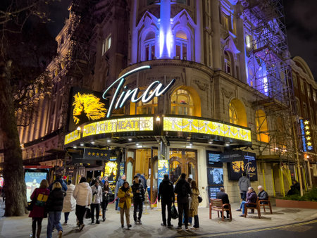 Tina Musical at The Aldwych Theatre in London- LONDON, UK - DECEMBER 20, 2022のeditorial素材