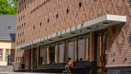 History museum in the city of Frankfurt - FRANKFURT, GERMANY - JULY 12, 2022のeditorial素材