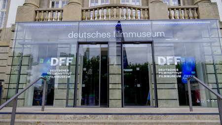 German Film museum in Frankfurt - FRANKFURT, GERMANY - JULY 12, 2022のeditorial素材
