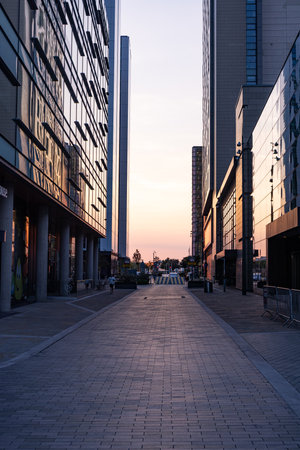 Modern Media City UK in Manchester - MANCHESTER, UK - AUGUST 15, 2022