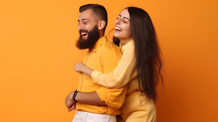 Couple in Love - beautiful close up shot - made with generative AIの素材