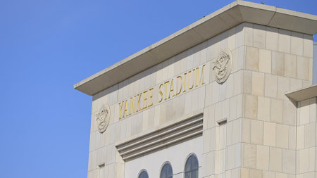 Yankee Stadium in New York - NEW YORK CITY, USA - FEBRUARY 14, 2023のeditorial素材