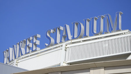 Yankee Stadium in New York - NEW YORK CITY, USA - FEBRUARY 14, 2023のeditorial素材