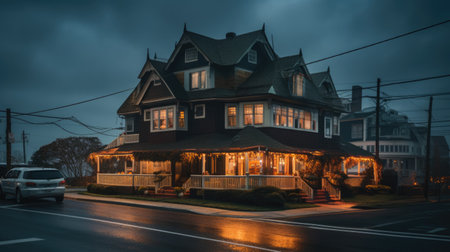 Cape May New Jersey - made with Generative AI toolsの素材