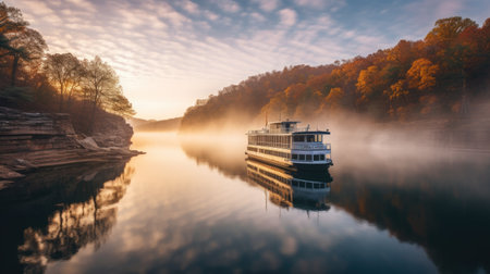 Lake of the Ozarks Missouri - made with Generative AI toolsの素材