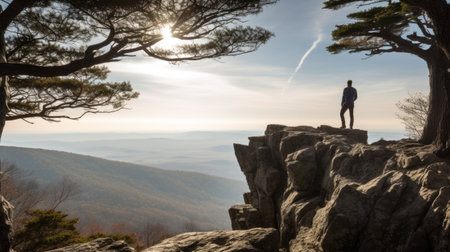 Shenandoah National Park - made with Generative AI toolsの素材