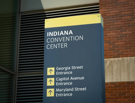 Indiana Convention Center in Indianapolis - INDIANAPOLIS, UNITED STATES - JUNE 05, 2023