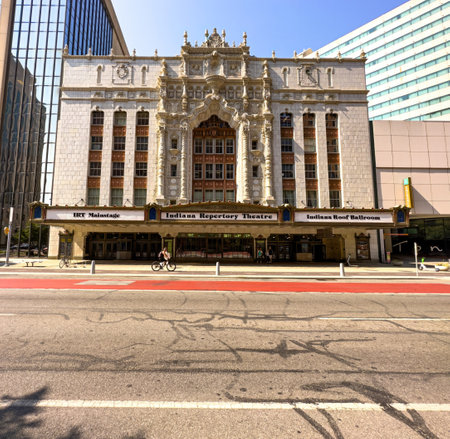 Indiana Repertory Theatre in Indianapolis - INDIANAPOLIS, UNITED STATES - JUNE 05, 2023のeditorial素材