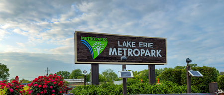 Lake Erie Metropark in Michigan - DETROIT, UNITED STATES - JUNE 10, 2023