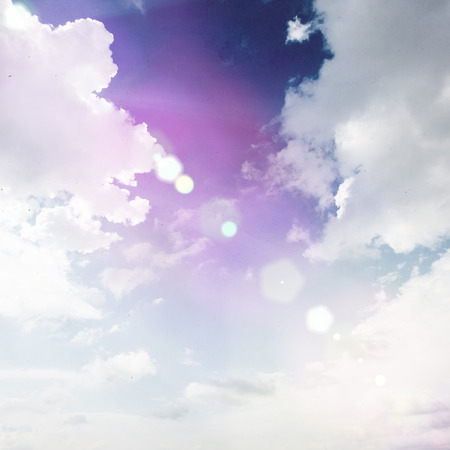 grunge postcard sky backgroundの写真素材