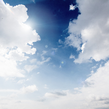 grunge postcard sky backgroundの写真素材