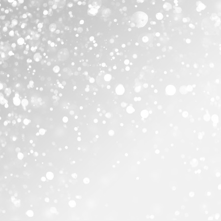 christmas background. Snow on grey background.の写真素材