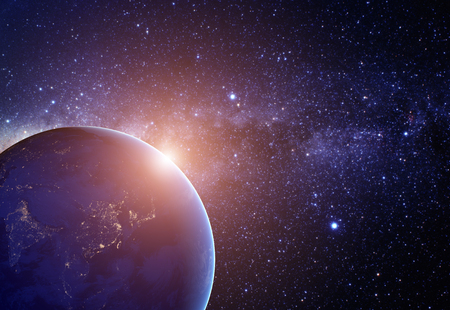 Planet earth from the space. の写真素材