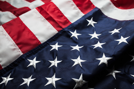 Flag of The USAの写真素材