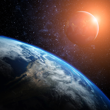 Planet earth from the space.の写真素材