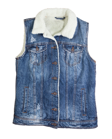 blue jeans jacket for womenの写真素材