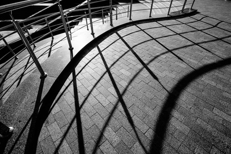 Architectural design of stairsの写真素材