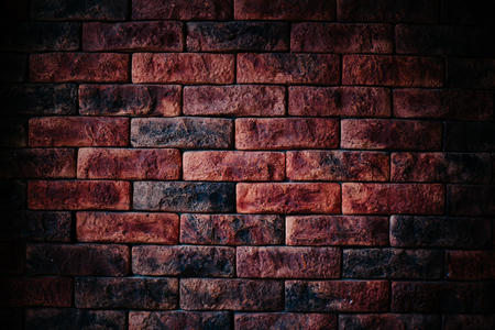 Red brick wall textureの写真素材