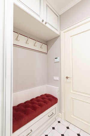 Interior design of a corridor or house entrance designの写真素材