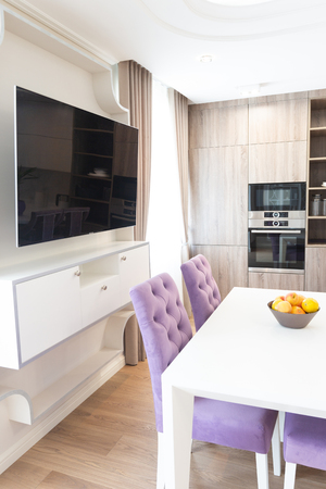 Modern kitchen design interiorの写真素材