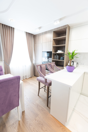 Modern kitchen design interiorの写真素材