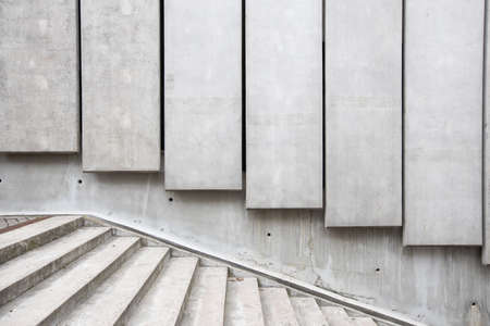 Stairway cement architecture modern designの写真素材