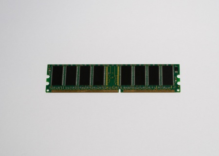 Random Access Memory Issolated on White with room for textの写真素材
