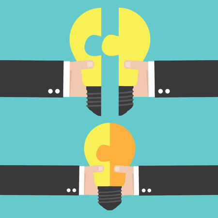 Business idea connectionのイラスト素材