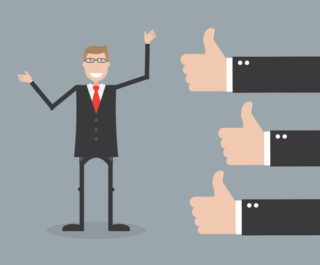 Successful businessmanのイラスト素材