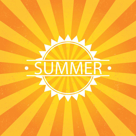 Summer backgroundのイラスト素材