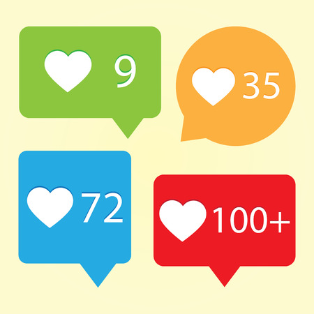 Like Counterのイラスト素材