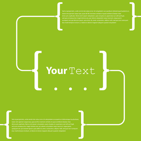 Curly bracketのイラスト素材