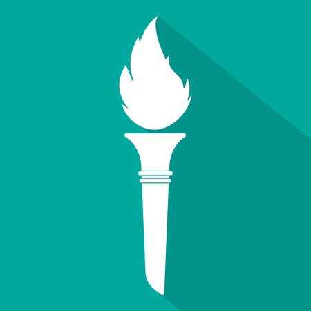 Torch iconのイラスト素材