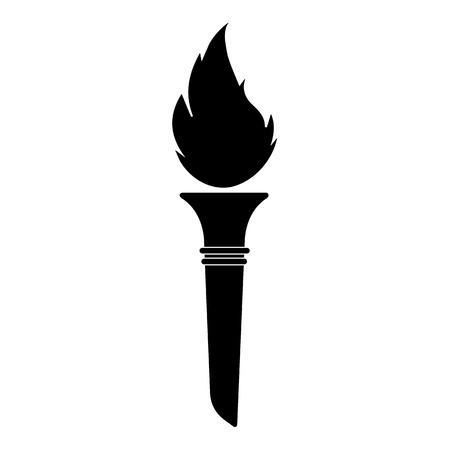Torch iconのイラスト素材