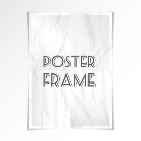 Poster frameのイラスト素材