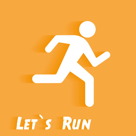 running iconのイラスト素材
