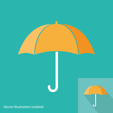 Umbrella sign iconのイラスト素材