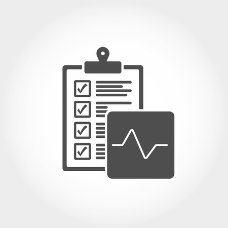 Hospital card iconのイラスト素材