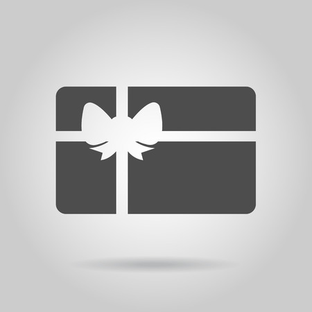 Gift card iconのイラスト素材