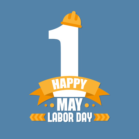 Labor Day Poster. International labour day. Labour day vector  illustrationのイラスト素材