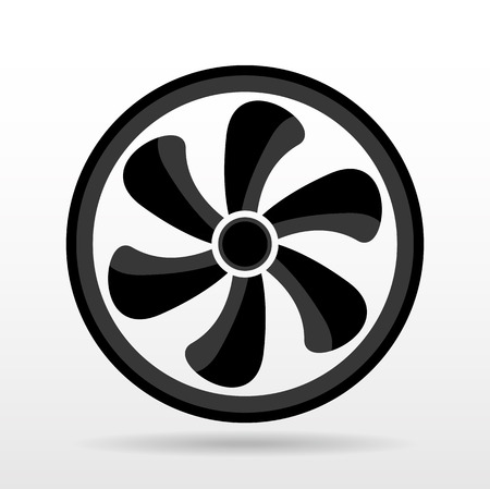Ventilator symbolのイラスト素材