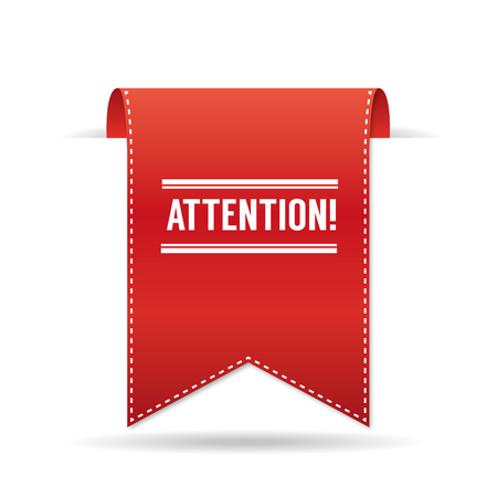 Attentionのイラスト素材