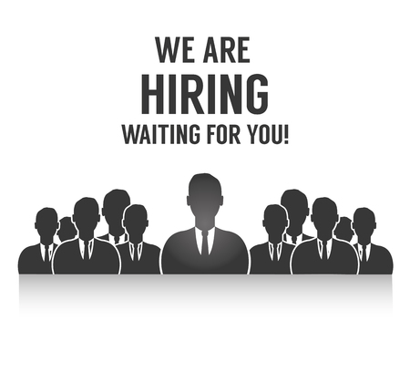 We are hiringのイラスト素材